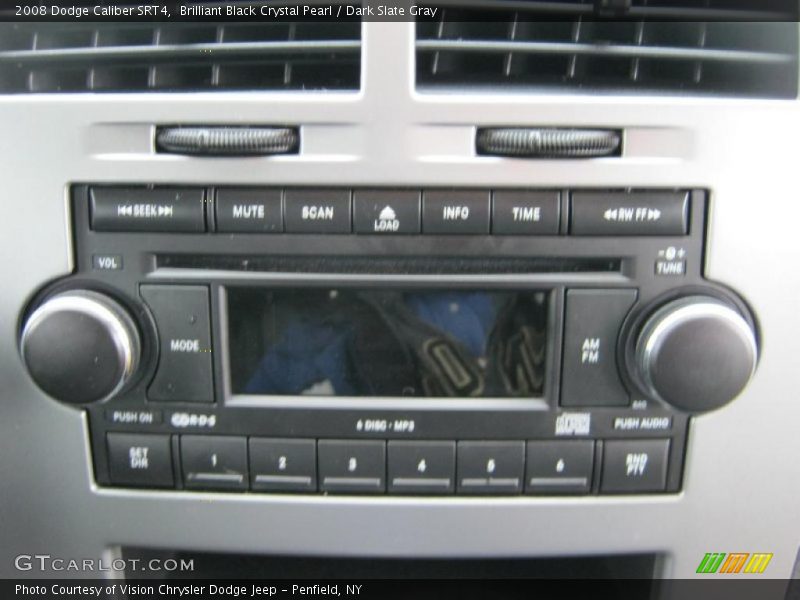 Brilliant Black Crystal Pearl / Dark Slate Gray 2008 Dodge Caliber SRT4
