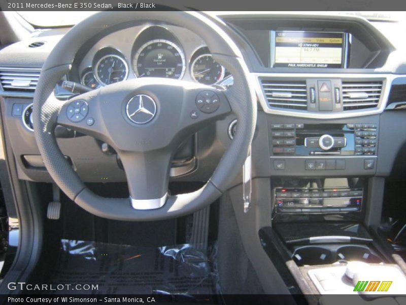 Dashboard of 2011 E 350 Sedan