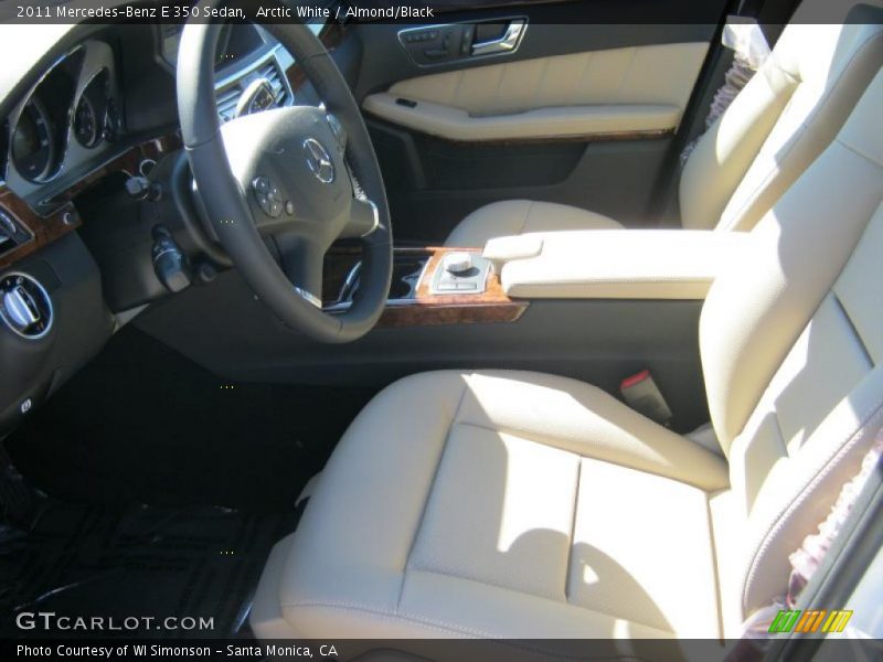  2011 E 350 Sedan Almond/Black Interior