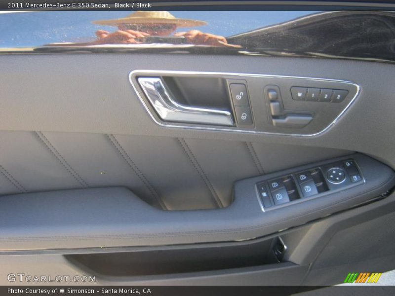 Black / Black 2011 Mercedes-Benz E 350 Sedan