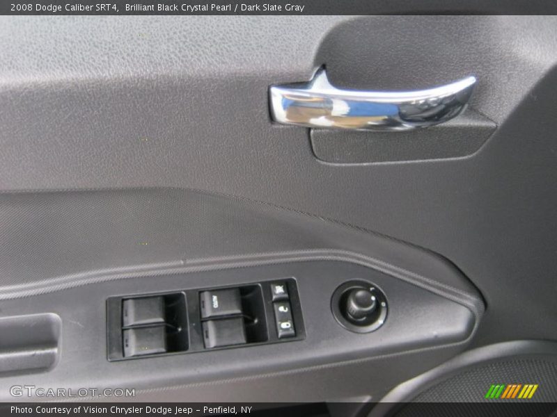 Brilliant Black Crystal Pearl / Dark Slate Gray 2008 Dodge Caliber SRT4