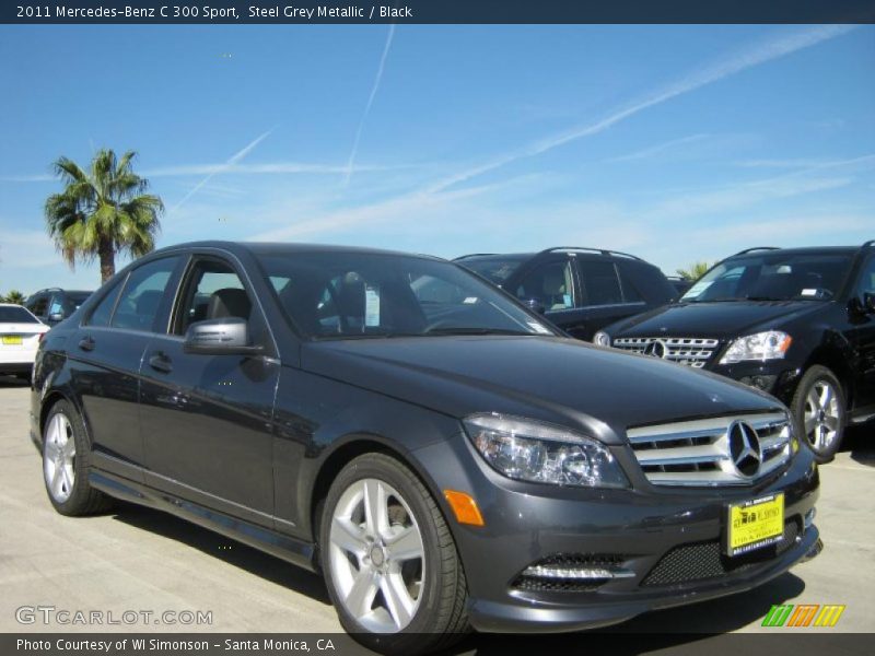 Front 3/4 View of 2011 C 300 Sport