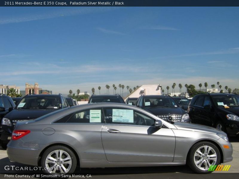  2011 E 350 Coupe Palladium Silver Metallic