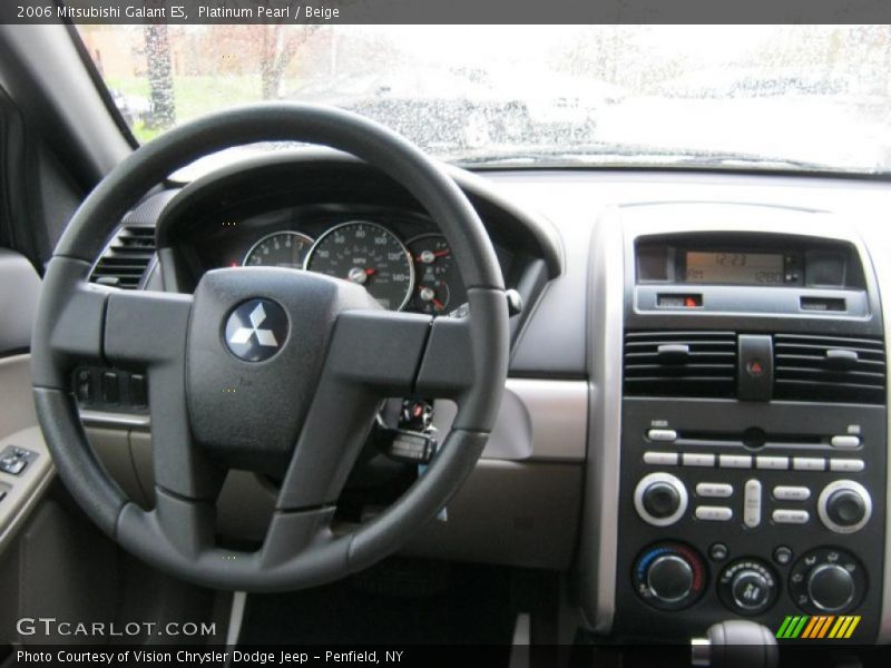 Dashboard of 2006 Galant ES
