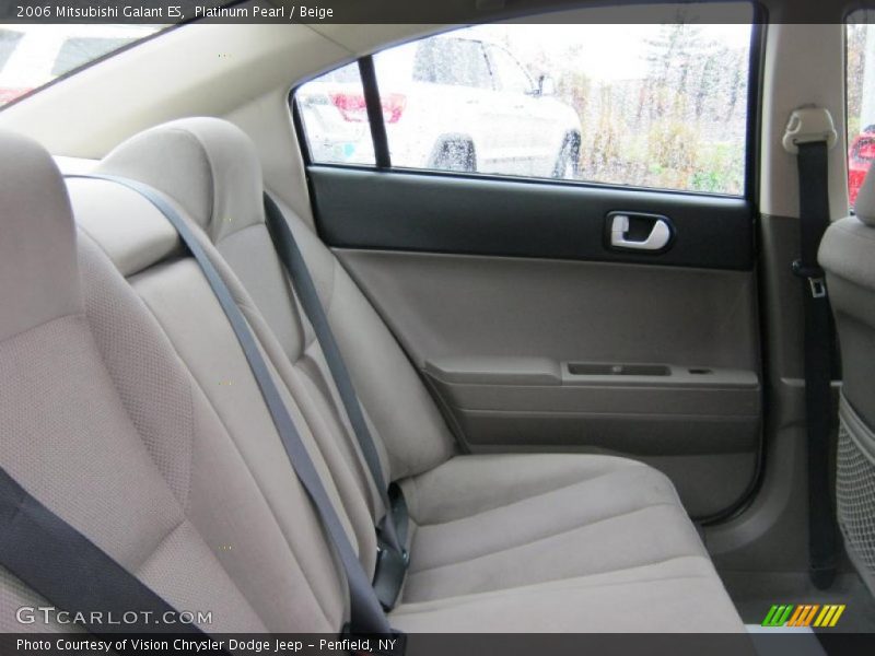  2006 Galant ES Beige Interior