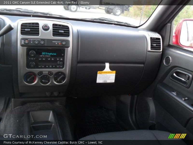 Fire Red / Ebony 2011 GMC Canyon SLE Extended Cab 4x4