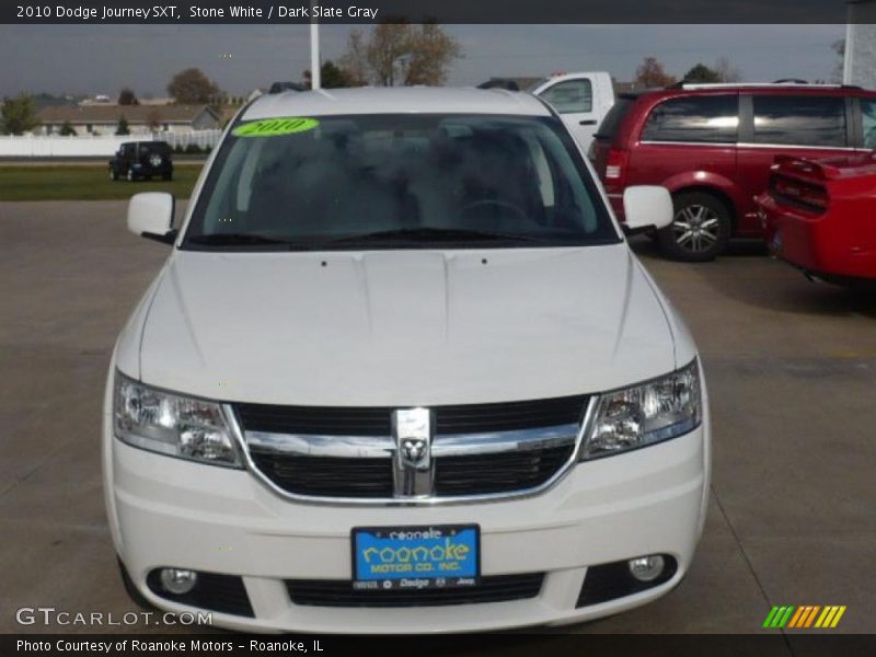 Stone White / Dark Slate Gray 2010 Dodge Journey SXT