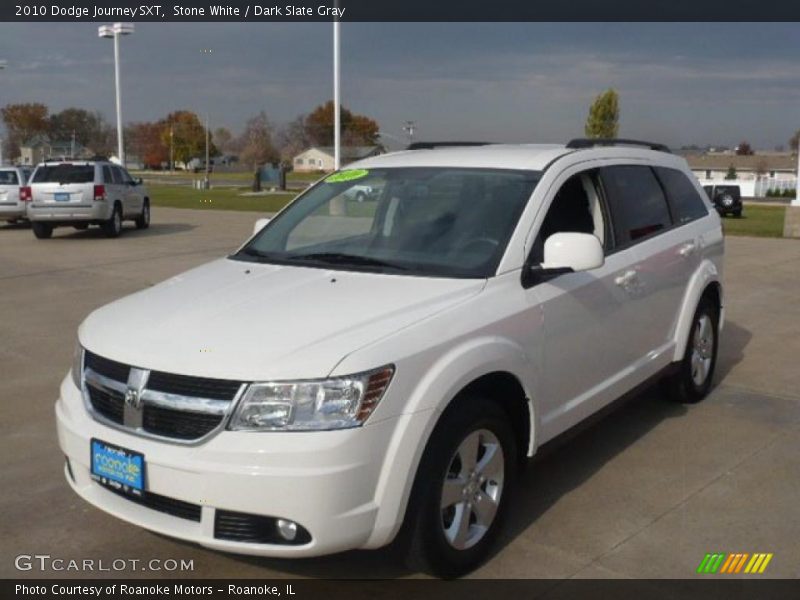 Stone White / Dark Slate Gray 2010 Dodge Journey SXT