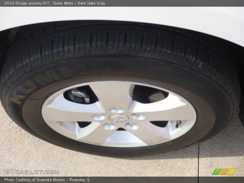 Stone White / Dark Slate Gray 2010 Dodge Journey SXT