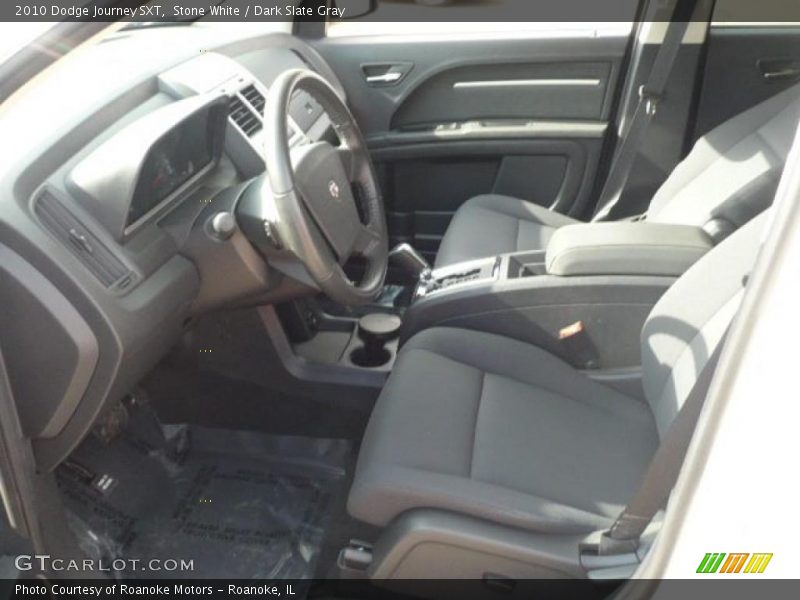 Stone White / Dark Slate Gray 2010 Dodge Journey SXT