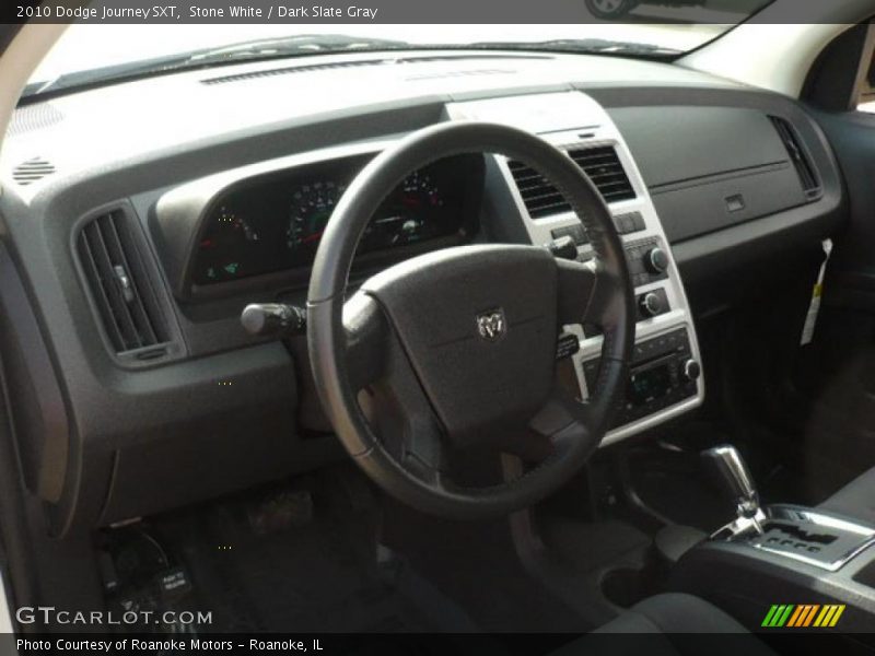 Stone White / Dark Slate Gray 2010 Dodge Journey SXT