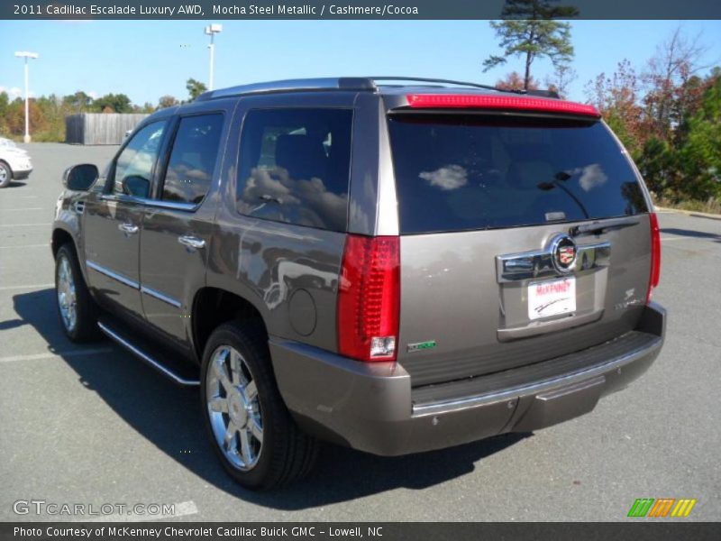  2011 Escalade Luxury AWD Mocha Steel Metallic