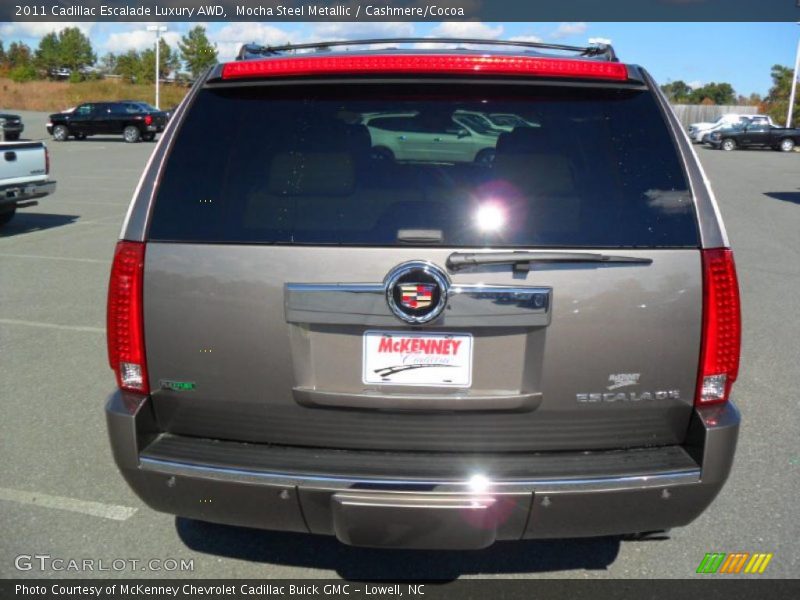 Mocha Steel Metallic / Cashmere/Cocoa 2011 Cadillac Escalade Luxury AWD