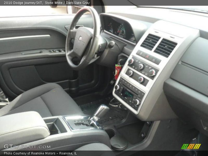 Stone White / Dark Slate Gray 2010 Dodge Journey SXT