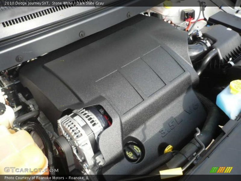 Stone White / Dark Slate Gray 2010 Dodge Journey SXT