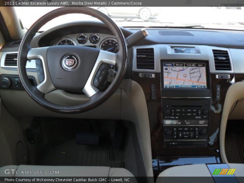 Dashboard of 2011 Escalade Luxury AWD