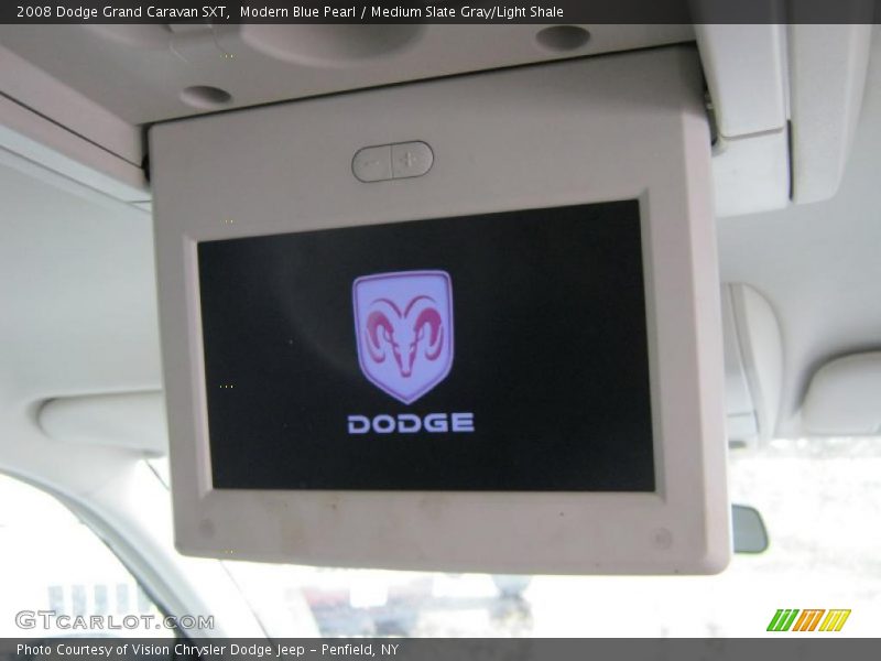 Modern Blue Pearl / Medium Slate Gray/Light Shale 2008 Dodge Grand Caravan SXT