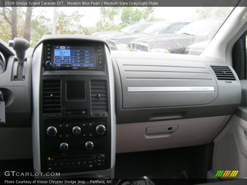 Modern Blue Pearl / Medium Slate Gray/Light Shale 2008 Dodge Grand Caravan SXT