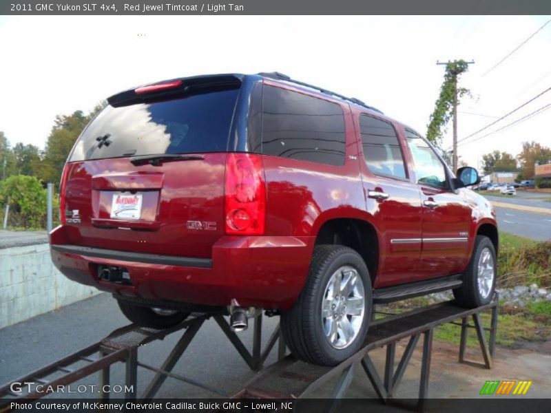 Red Jewel Tintcoat / Light Tan 2011 GMC Yukon SLT 4x4