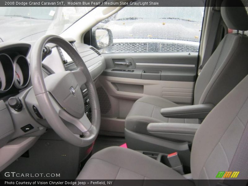  2008 Grand Caravan SXT Medium Slate Gray/Light Shale Interior