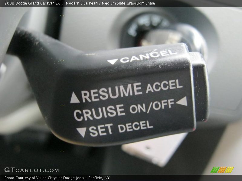 Modern Blue Pearl / Medium Slate Gray/Light Shale 2008 Dodge Grand Caravan SXT