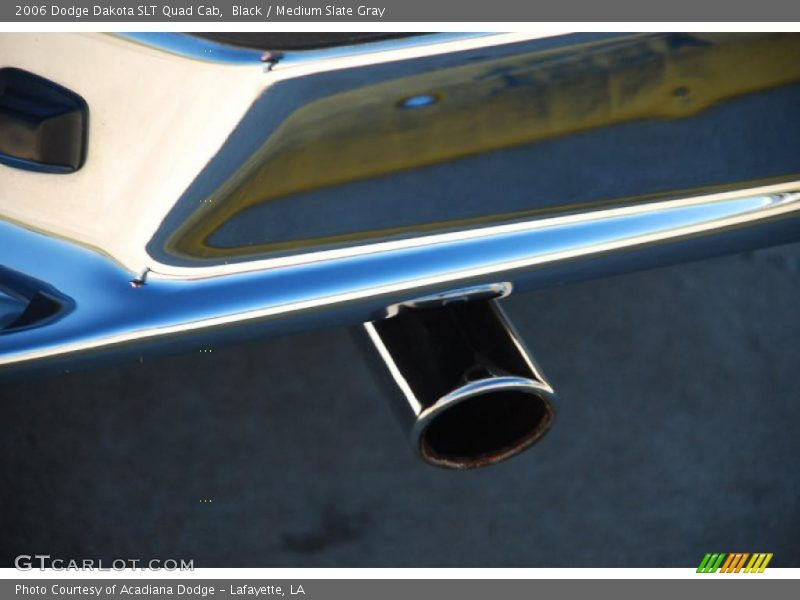Black / Medium Slate Gray 2006 Dodge Dakota SLT Quad Cab