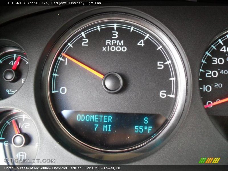 Red Jewel Tintcoat / Light Tan 2011 GMC Yukon SLT 4x4