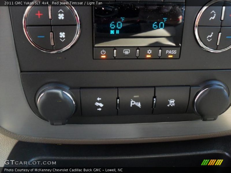 Controls of 2011 Yukon SLT 4x4