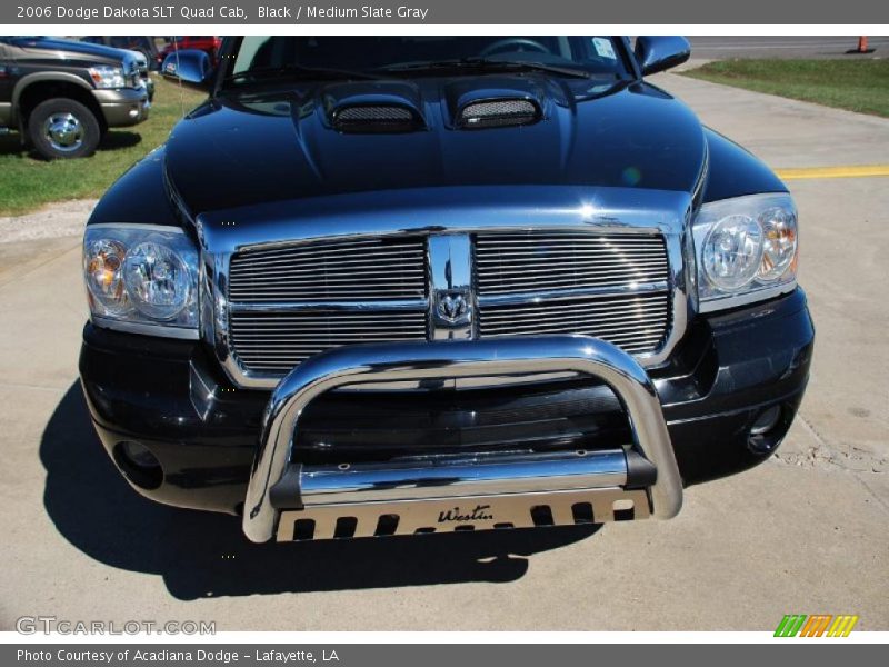 Black / Medium Slate Gray 2006 Dodge Dakota SLT Quad Cab