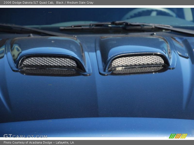 Black / Medium Slate Gray 2006 Dodge Dakota SLT Quad Cab