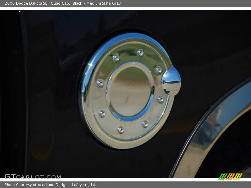 Black / Medium Slate Gray 2006 Dodge Dakota SLT Quad Cab