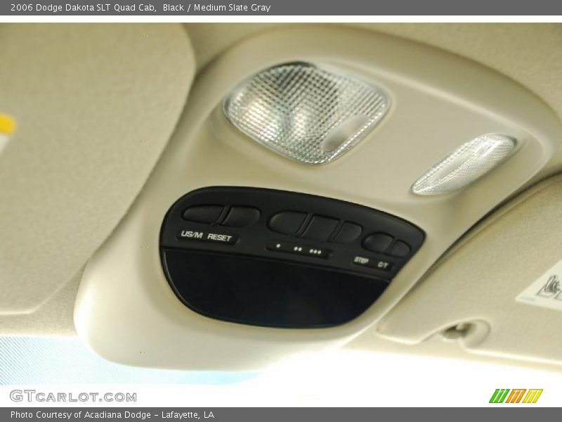 Controls of 2006 Dakota SLT Quad Cab