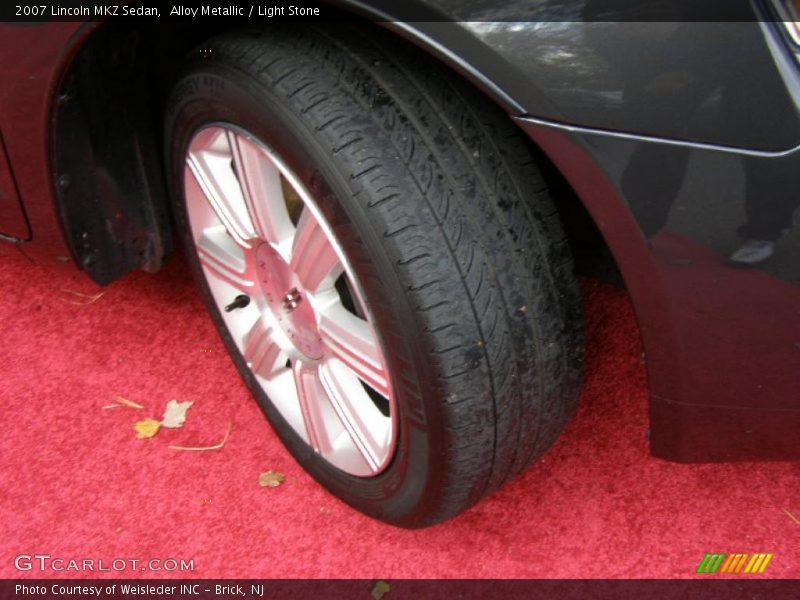 Alloy Metallic / Light Stone 2007 Lincoln MKZ Sedan