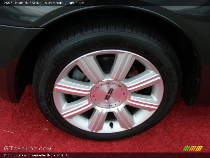 Alloy Metallic / Light Stone 2007 Lincoln MKZ Sedan
