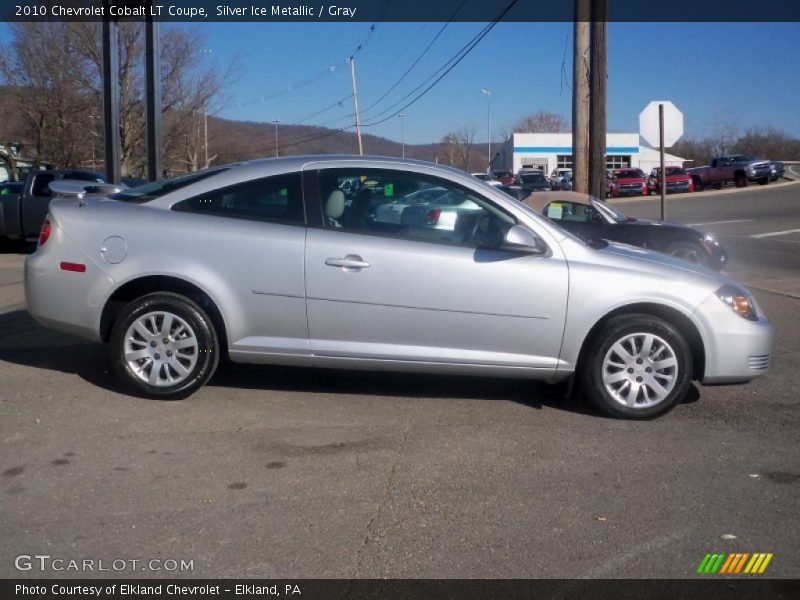 Silver Ice Metallic / Gray 2010 Chevrolet Cobalt LT Coupe