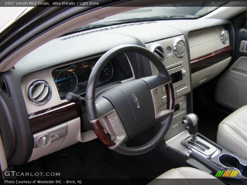 Alloy Metallic / Light Stone 2007 Lincoln MKZ Sedan