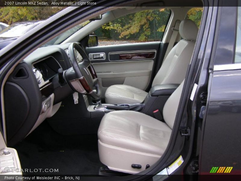 Alloy Metallic / Light Stone 2007 Lincoln MKZ Sedan
