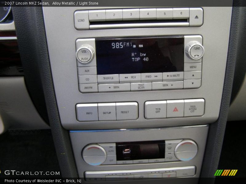 Alloy Metallic / Light Stone 2007 Lincoln MKZ Sedan