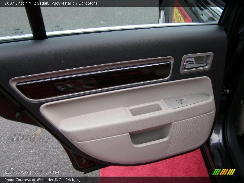 Alloy Metallic / Light Stone 2007 Lincoln MKZ Sedan