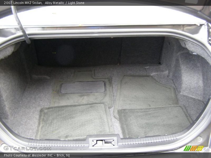 Alloy Metallic / Light Stone 2007 Lincoln MKZ Sedan