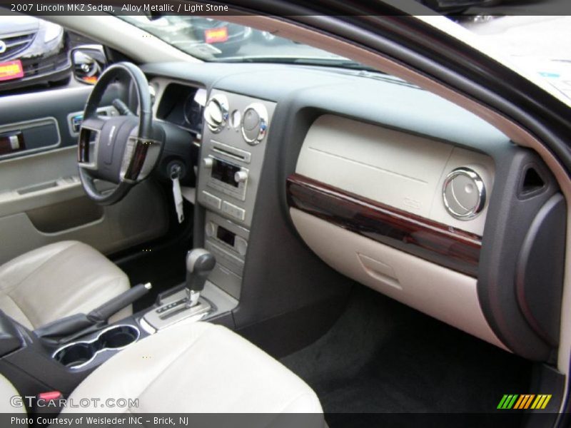 Alloy Metallic / Light Stone 2007 Lincoln MKZ Sedan