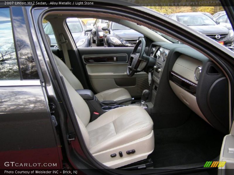 Alloy Metallic / Light Stone 2007 Lincoln MKZ Sedan