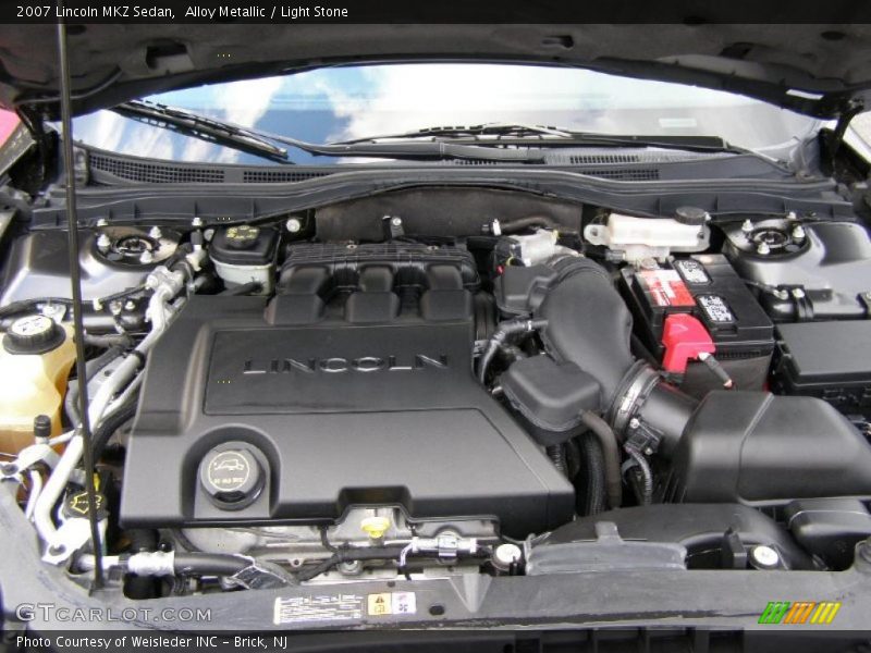Alloy Metallic / Light Stone 2007 Lincoln MKZ Sedan