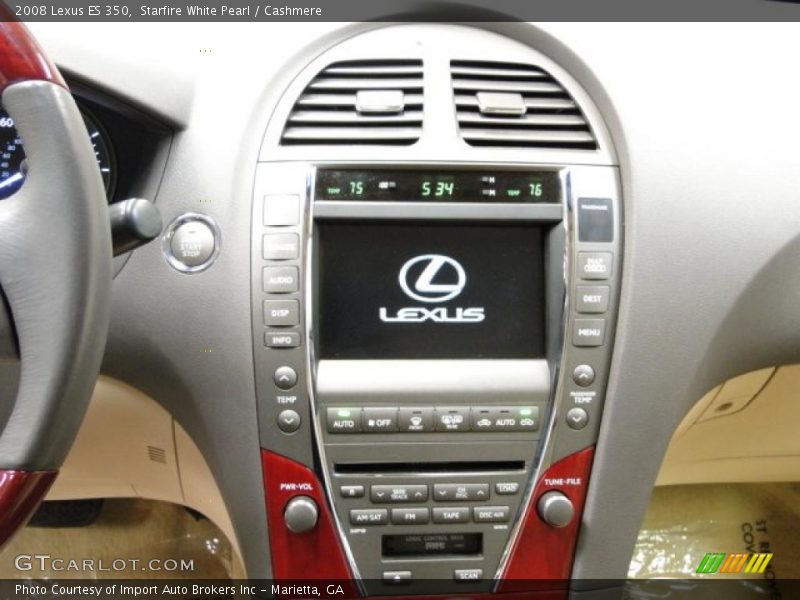 Starfire White Pearl / Cashmere 2008 Lexus ES 350