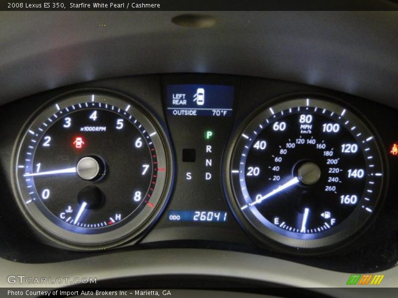 Starfire White Pearl / Cashmere 2008 Lexus ES 350