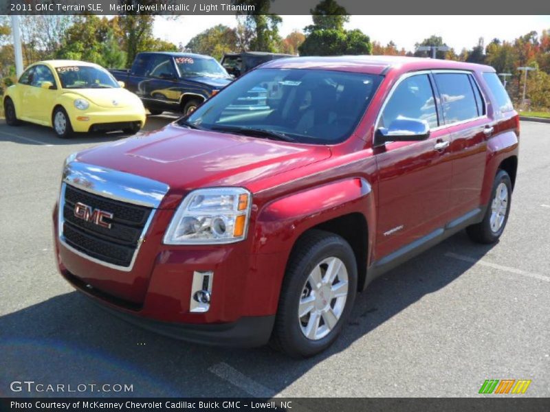 Merlot Jewel Metallic / Light Titanium 2011 GMC Terrain SLE