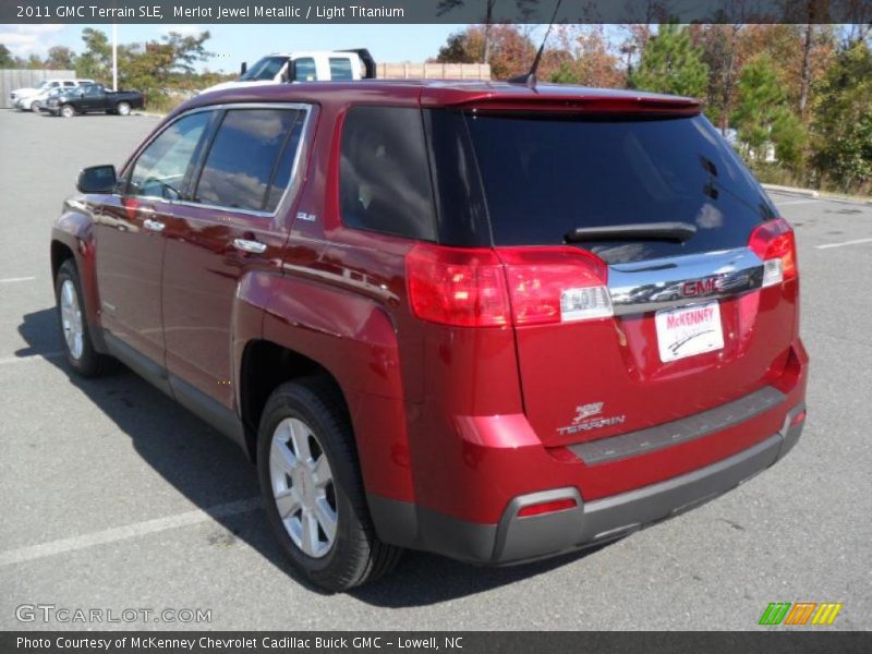 Merlot Jewel Metallic / Light Titanium 2011 GMC Terrain SLE