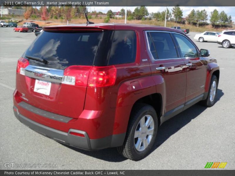 Merlot Jewel Metallic / Light Titanium 2011 GMC Terrain SLE
