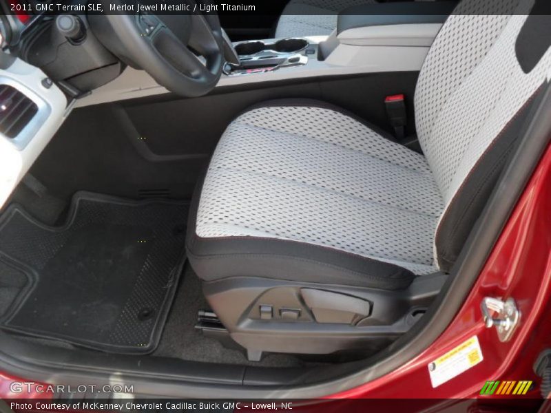 Merlot Jewel Metallic / Light Titanium 2011 GMC Terrain SLE