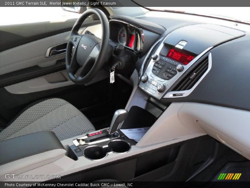 Merlot Jewel Metallic / Light Titanium 2011 GMC Terrain SLE
